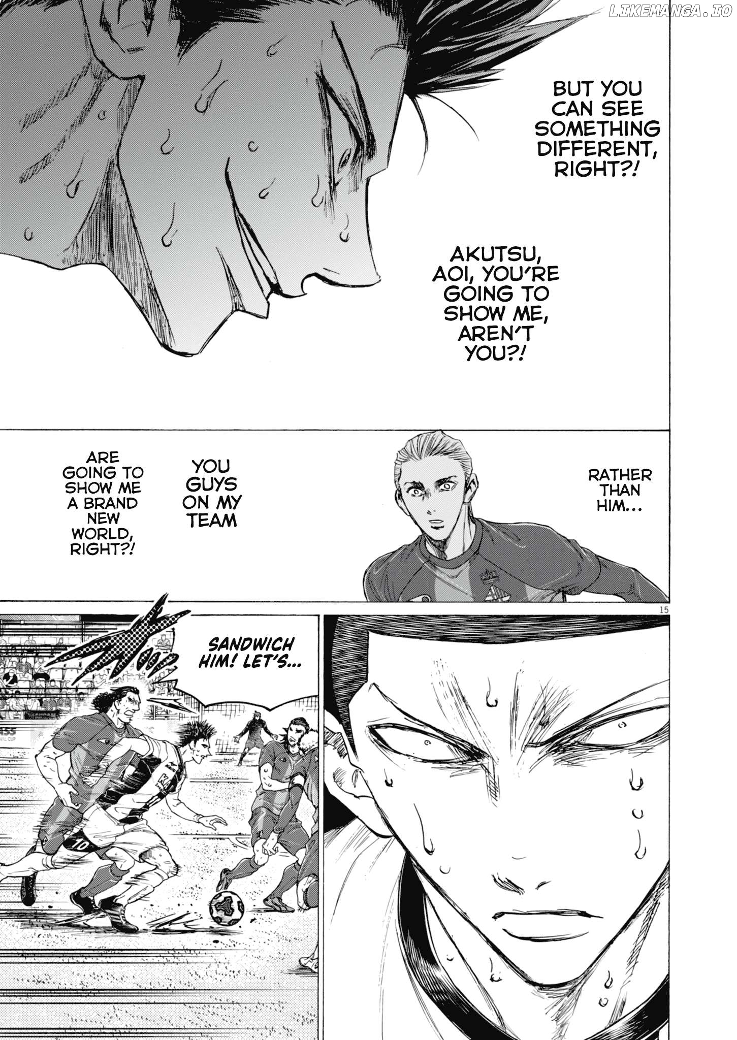 Ao Ashi, Chapter 395 image 16